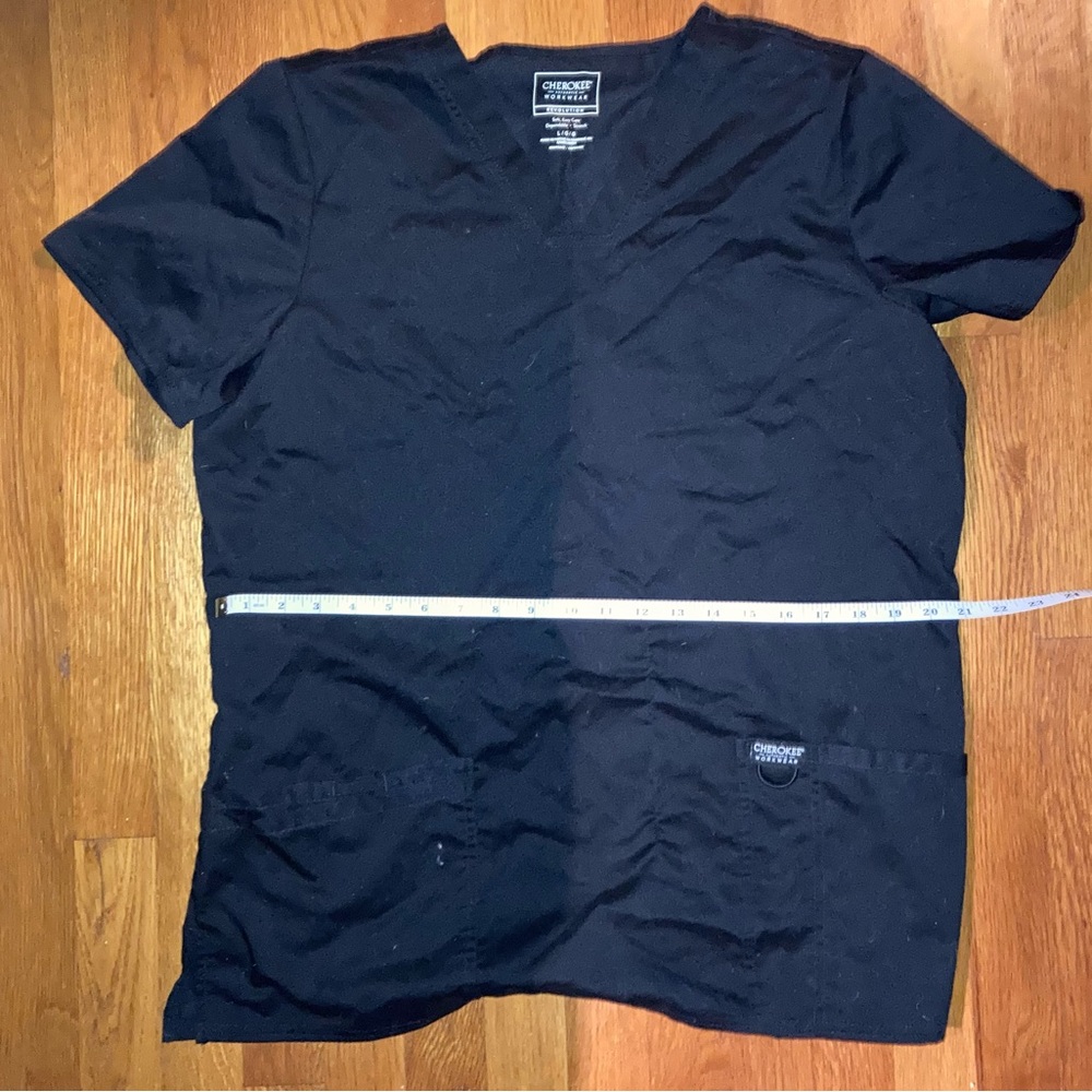 Large Black Cherokee Women’s Scrub Top